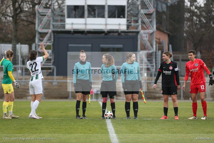 sport, action, Stadion am Brentanobad, SGE, Fussball, Frankfurt, Eintracht Frankfurt II, DFB, Borussia Mönchengladbach, BMG, 2. Frauen-Bundesliga, 15.12.2024 - Bild-ID: 2459248 sport, action, Stadion am Brentanobad, SGE, Fussball, Frankfurt, Eintracht Frankfurt II, DFB, Borussia Mönchengladbach, BMG, 2. Frauen-Bundesliga, 15.12.2024 - Bild-ID: 2459248