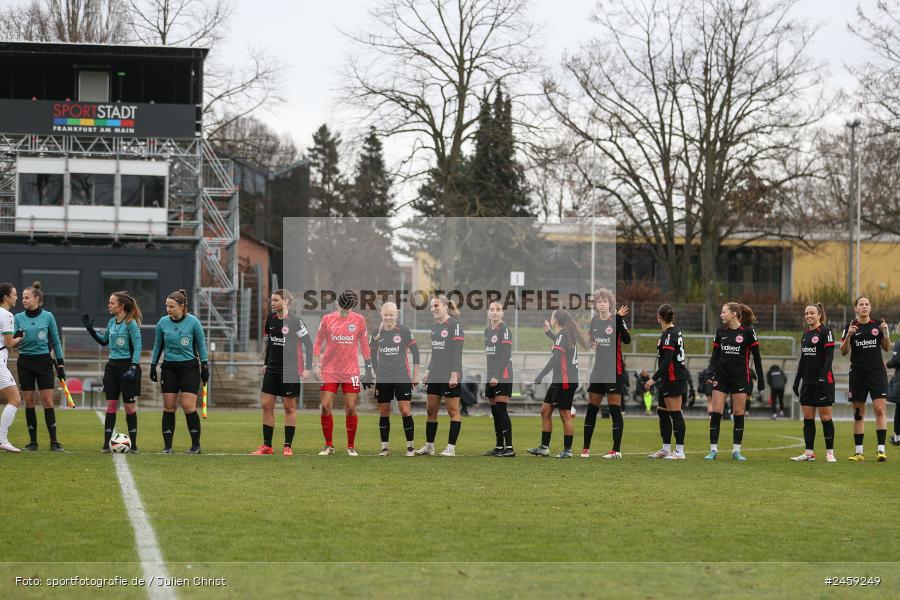 sport, action, Stadion am Brentanobad, SGE, Fussball, Frankfurt, Eintracht Frankfurt II, DFB, Borussia Mönchengladbach, BMG, 2. Frauen-Bundesliga, 15.12.2024 - Bild-ID: 2459249 sport, action, Stadion am Brentanobad, SGE, Fussball, Frankfurt, Eintracht Frankfurt II, DFB, Borussia Mönchengladbach, BMG, 2. Frauen-Bundesliga, 15.12.2024 - Bild-ID: 2459249