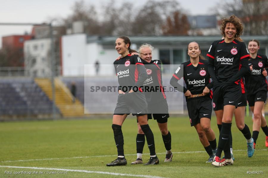 sport, action, Stadion am Brentanobad, SGE, Fussball, Frankfurt, Eintracht Frankfurt II, DFB, Borussia Mönchengladbach, BMG, 2. Frauen-Bundesliga, 15.12.2024 - Bild-ID: 2459271 sport, action, Stadion am Brentanobad, SGE, Fussball, Frankfurt, Eintracht Frankfurt II, DFB, Borussia Mönchengladbach, BMG, 2. Frauen-Bundesliga, 15.12.2024 - Bild-ID: 2459271
