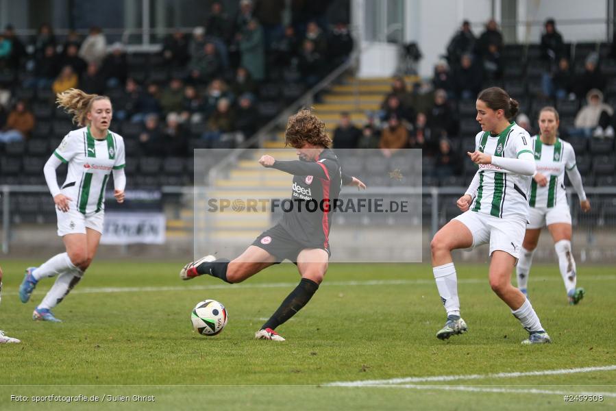 sport, action, Stadion am Brentanobad, SGE, Fussball, Frankfurt, Eintracht Frankfurt II, DFB, Borussia Mönchengladbach, BMG, 2. Frauen-Bundesliga, 15.12.2024 - Bild-ID: 2459308 sport, action, Stadion am Brentanobad, SGE, Fussball, Frankfurt, Eintracht Frankfurt II, DFB, Borussia Mönchengladbach, BMG, 2. Frauen-Bundesliga, 15.12.2024 - Bild-ID: 2459308