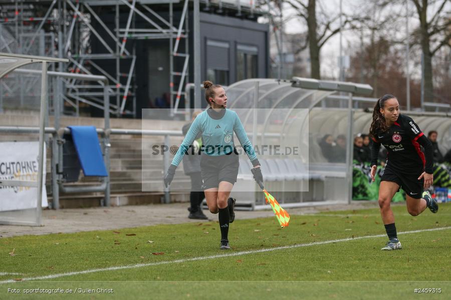 sport, action, Stadion am Brentanobad, SGE, Fussball, Frankfurt, Eintracht Frankfurt II, DFB, Borussia Mönchengladbach, BMG, 2. Frauen-Bundesliga, 15.12.2024 - Bild-ID: 2459315 sport, action, Stadion am Brentanobad, SGE, Fussball, Frankfurt, Eintracht Frankfurt II, DFB, Borussia Mönchengladbach, BMG, 2. Frauen-Bundesliga, 15.12.2024 - Bild-ID: 2459315