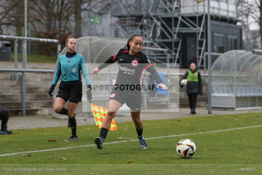 sport, action, Stadion am Brentanobad, SGE, Fussball, Frankfurt, Eintracht Frankfurt II, DFB, Borussia Mönchengladbach, BMG, 2. Frauen-Bundesliga, 15.12.2024 - Bild-ID: 2459317 sport, action, Stadion am Brentanobad, SGE, Fussball, Frankfurt, Eintracht Frankfurt II, DFB, Borussia Mönchengladbach, BMG, 2. Frauen-Bundesliga, 15.12.2024 - Bild-ID: 2459317