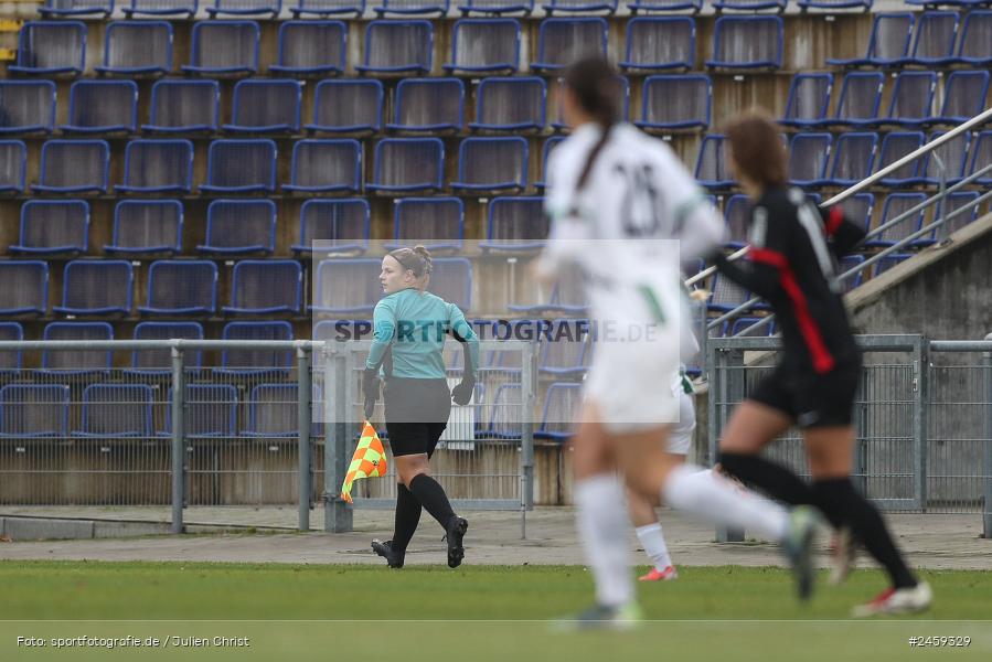 sport, action, Stadion am Brentanobad, SGE, Fussball, Frankfurt, Eintracht Frankfurt II, DFB, Borussia Mönchengladbach, BMG, 2. Frauen-Bundesliga, 15.12.2024 - Bild-ID: 2459329 sport, action, Stadion am Brentanobad, SGE, Fussball, Frankfurt, Eintracht Frankfurt II, DFB, Borussia Mönchengladbach, BMG, 2. Frauen-Bundesliga, 15.12.2024 - Bild-ID: 2459329