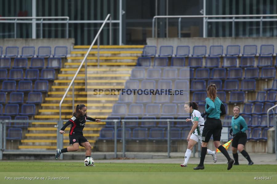 sport, action, Stadion am Brentanobad, SGE, Fussball, Frankfurt, Eintracht Frankfurt II, DFB, Borussia Mönchengladbach, BMG, 2. Frauen-Bundesliga, 15.12.2024 - Bild-ID: 2459347