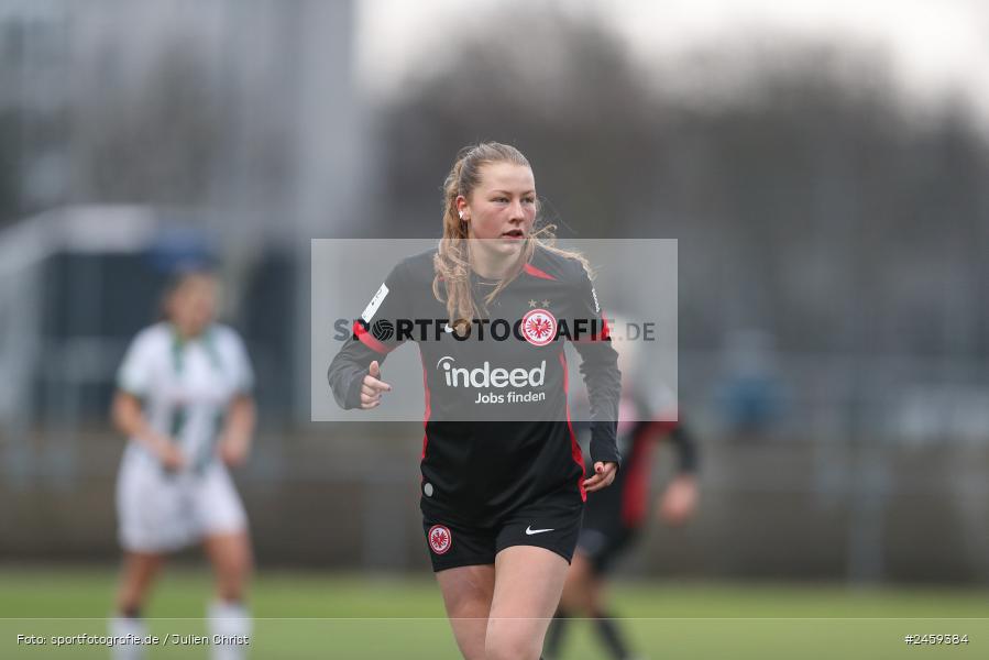 sport, action, Stadion am Brentanobad, SGE, Fussball, Frankfurt, Eintracht Frankfurt II, DFB, Borussia Mönchengladbach, BMG, 2. Frauen-Bundesliga, 15.12.2024 - Bild-ID: 2459384