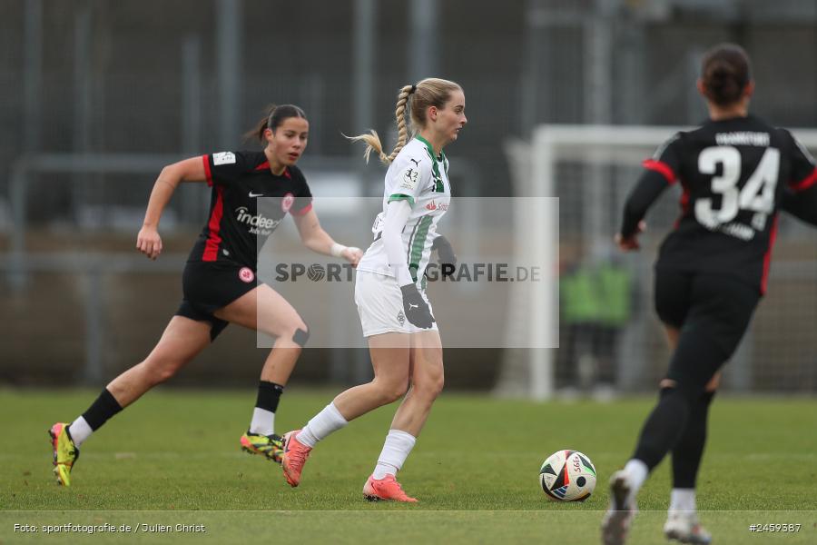 sport, action, Stadion am Brentanobad, SGE, Fussball, Frankfurt, Eintracht Frankfurt II, DFB, Borussia Mönchengladbach, BMG, 2. Frauen-Bundesliga, 15.12.2024 - Bild-ID: 2459387 sport, action, Stadion am Brentanobad, SGE, Fussball, Frankfurt, Eintracht Frankfurt II, DFB, Borussia Mönchengladbach, BMG, 2. Frauen-Bundesliga, 15.12.2024 - Bild-ID: 2459387