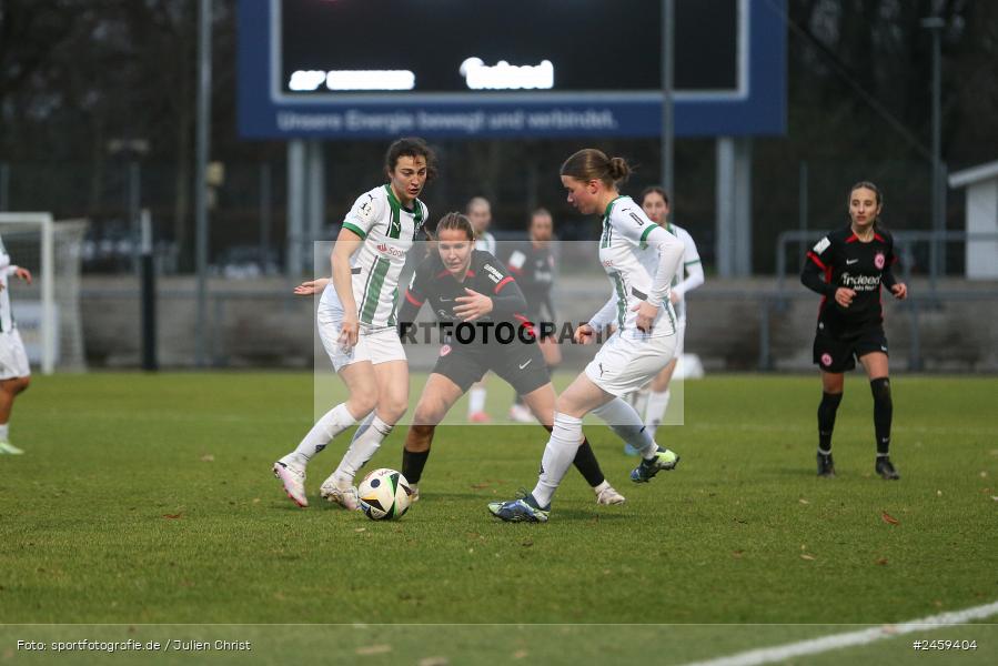 sport, action, Stadion am Brentanobad, SGE, Fussball, Frankfurt, Eintracht Frankfurt II, DFB, Borussia Mönchengladbach, BMG, 2. Frauen-Bundesliga, 15.12.2024 - Bild-ID: 2459404 sport, action, Stadion am Brentanobad, SGE, Fussball, Frankfurt, Eintracht Frankfurt II, DFB, Borussia Mönchengladbach, BMG, 2. Frauen-Bundesliga, 15.12.2024 - Bild-ID: 2459404