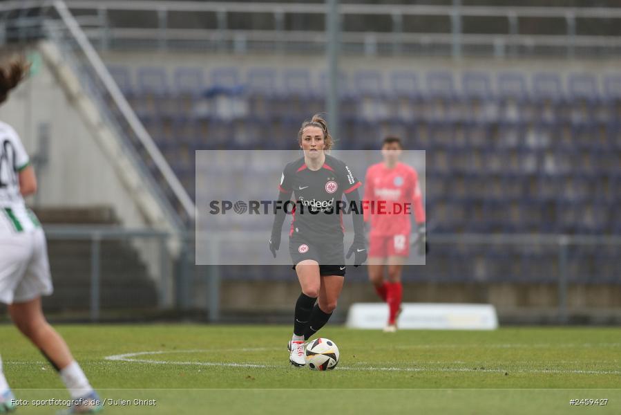sport, action, Stadion am Brentanobad, SGE, Fussball, Frankfurt, Eintracht Frankfurt II, DFB, Borussia Mönchengladbach, BMG, 2. Frauen-Bundesliga, 15.12.2024 - Bild-ID: 2459427