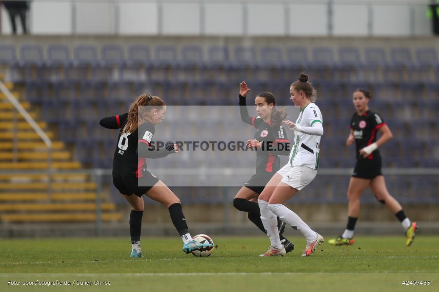 sport, action, Stadion am Brentanobad, SGE, Fussball, Frankfurt, Eintracht Frankfurt II, DFB, Borussia Mönchengladbach, BMG, 2. Frauen-Bundesliga, 15.12.2024 - Bild-ID: 2459433 sport, action, Stadion am Brentanobad, SGE, Fussball, Frankfurt, Eintracht Frankfurt II, DFB, Borussia Mönchengladbach, BMG, 2. Frauen-Bundesliga, 15.12.2024 - Bild-ID: 2459433