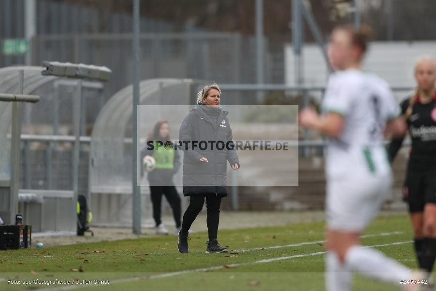 sport, action, Stadion am Brentanobad, SGE, Fussball, Frankfurt, Eintracht Frankfurt II, DFB, Borussia Mönchengladbach, BMG, 2. Frauen-Bundesliga, 15.12.2024 - Bild-ID: 2459442 sport, action, Stadion am Brentanobad, SGE, Fussball, Frankfurt, Eintracht Frankfurt II, DFB, Borussia Mönchengladbach, BMG, 2. Frauen-Bundesliga, 15.12.2024 - Bild-ID: 2459442