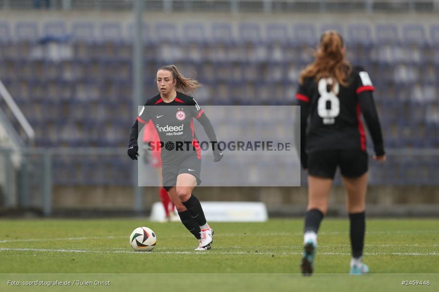sport, action, Stadion am Brentanobad, SGE, Fussball, Frankfurt, Eintracht Frankfurt II, DFB, Borussia Mönchengladbach, BMG, 2. Frauen-Bundesliga, 15.12.2024 - Bild-ID: 2459448 sport, action, Stadion am Brentanobad, SGE, Fussball, Frankfurt, Eintracht Frankfurt II, DFB, Borussia Mönchengladbach, BMG, 2. Frauen-Bundesliga, 15.12.2024 - Bild-ID: 2459448