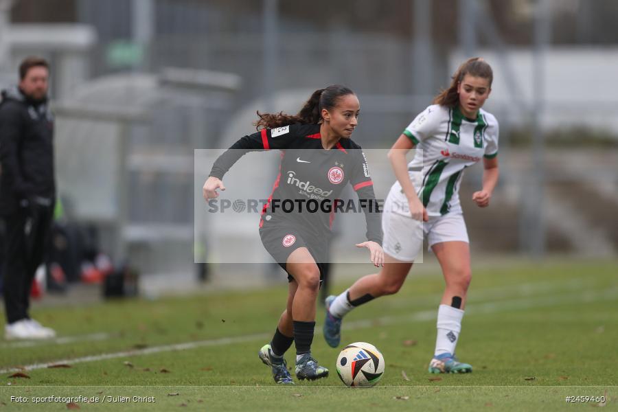 sport, action, Stadion am Brentanobad, SGE, Fussball, Frankfurt, Eintracht Frankfurt II, DFB, Borussia Mönchengladbach, BMG, 2. Frauen-Bundesliga, 15.12.2024 - Bild-ID: 2459460 sport, action, Stadion am Brentanobad, SGE, Fussball, Frankfurt, Eintracht Frankfurt II, DFB, Borussia Mönchengladbach, BMG, 2. Frauen-Bundesliga, 15.12.2024 - Bild-ID: 2459460