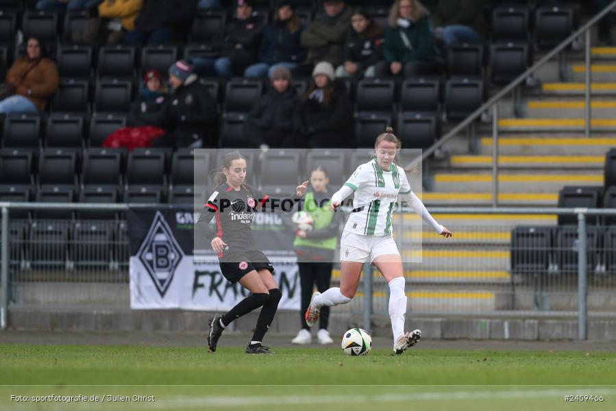 sport, action, Stadion am Brentanobad, SGE, Fussball, Frankfurt, Eintracht Frankfurt II, DFB, Borussia Mönchengladbach, BMG, 2. Frauen-Bundesliga, 15.12.2024 - Bild-ID: 2459466 sport, action, Stadion am Brentanobad, SGE, Fussball, Frankfurt, Eintracht Frankfurt II, DFB, Borussia Mönchengladbach, BMG, 2. Frauen-Bundesliga, 15.12.2024 - Bild-ID: 2459466