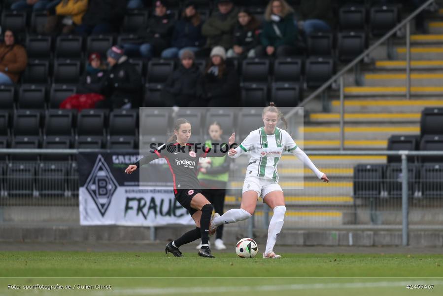 sport, action, Stadion am Brentanobad, SGE, Fussball, Frankfurt, Eintracht Frankfurt II, DFB, Borussia Mönchengladbach, BMG, 2. Frauen-Bundesliga, 15.12.2024 - Bild-ID: 2459467 sport, action, Stadion am Brentanobad, SGE, Fussball, Frankfurt, Eintracht Frankfurt II, DFB, Borussia Mönchengladbach, BMG, 2. Frauen-Bundesliga, 15.12.2024 - Bild-ID: 2459467