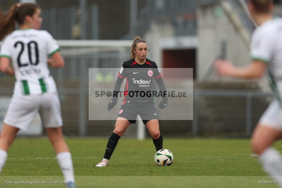 sport, action, Stadion am Brentanobad, SGE, Fussball, Frankfurt, Eintracht Frankfurt II, DFB, Borussia Mönchengladbach, BMG, 2. Frauen-Bundesliga, 15.12.2024 - Bild-ID: 2459474 sport, action, Stadion am Brentanobad, SGE, Fussball, Frankfurt, Eintracht Frankfurt II, DFB, Borussia Mönchengladbach, BMG, 2. Frauen-Bundesliga, 15.12.2024 - Bild-ID: 2459474