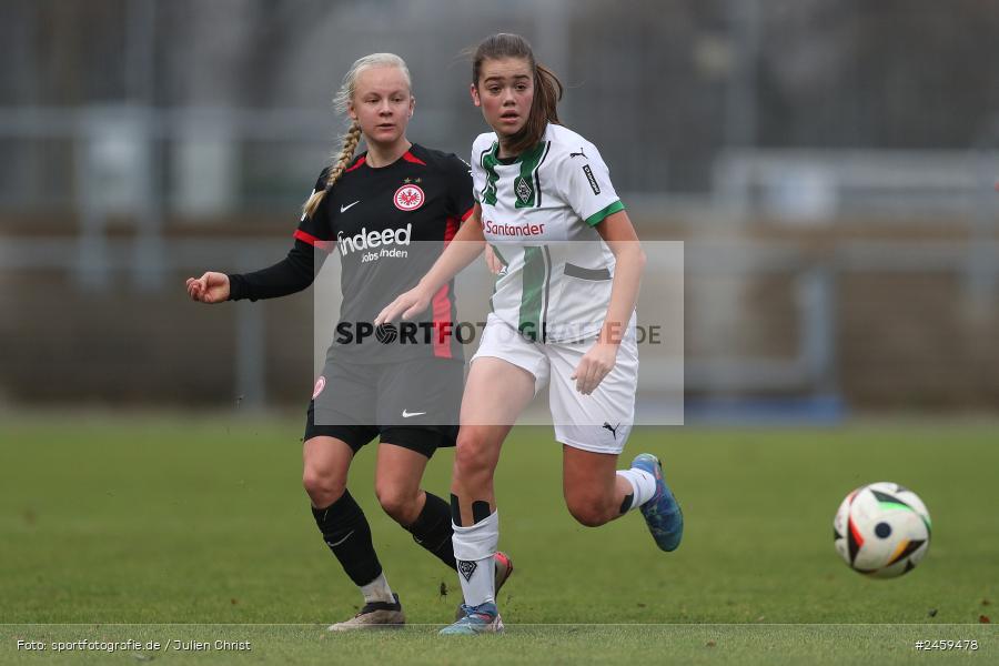 sport, action, Stadion am Brentanobad, SGE, Fussball, Frankfurt, Eintracht Frankfurt II, DFB, Borussia Mönchengladbach, BMG, 2. Frauen-Bundesliga, 15.12.2024 - Bild-ID: 2459478 sport, action, Stadion am Brentanobad, SGE, Fussball, Frankfurt, Eintracht Frankfurt II, DFB, Borussia Mönchengladbach, BMG, 2. Frauen-Bundesliga, 15.12.2024 - Bild-ID: 2459478