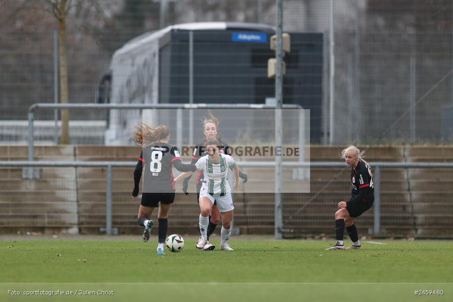 sport, action, Stadion am Brentanobad, SGE, Fussball, Frankfurt, Eintracht Frankfurt II, DFB, Borussia Mönchengladbach, BMG, 2. Frauen-Bundesliga, 15.12.2024 - Bild-ID: 2459480 sport, action, Stadion am Brentanobad, SGE, Fussball, Frankfurt, Eintracht Frankfurt II, DFB, Borussia Mönchengladbach, BMG, 2. Frauen-Bundesliga, 15.12.2024 - Bild-ID: 2459480