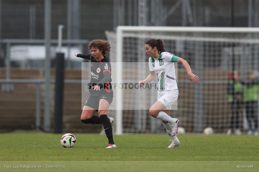 sport, action, Stadion am Brentanobad, SGE, Fussball, Frankfurt, Eintracht Frankfurt II, DFB, Borussia Mönchengladbach, BMG, 2. Frauen-Bundesliga, 15.12.2024 - Bild-ID: 2459489 sport, action, Stadion am Brentanobad, SGE, Fussball, Frankfurt, Eintracht Frankfurt II, DFB, Borussia Mönchengladbach, BMG, 2. Frauen-Bundesliga, 15.12.2024 - Bild-ID: 2459489