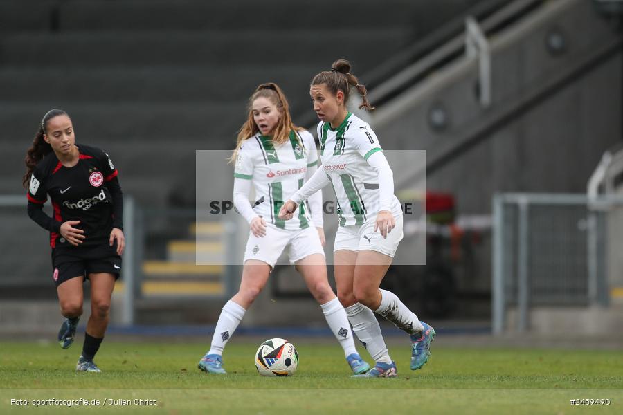 sport, action, Stadion am Brentanobad, SGE, Fussball, Frankfurt, Eintracht Frankfurt II, DFB, Borussia Mönchengladbach, BMG, 2. Frauen-Bundesliga, 15.12.2024 - Bild-ID: 2459490 sport, action, Stadion am Brentanobad, SGE, Fussball, Frankfurt, Eintracht Frankfurt II, DFB, Borussia Mönchengladbach, BMG, 2. Frauen-Bundesliga, 15.12.2024 - Bild-ID: 2459490