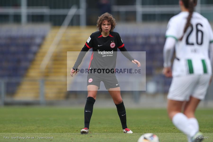 sport, action, Stadion am Brentanobad, SGE, Fussball, Frankfurt, Eintracht Frankfurt II, DFB, Borussia Mönchengladbach, BMG, 2. Frauen-Bundesliga, 15.12.2024 - Bild-ID: 2459492 sport, action, Stadion am Brentanobad, SGE, Fussball, Frankfurt, Eintracht Frankfurt II, DFB, Borussia Mönchengladbach, BMG, 2. Frauen-Bundesliga, 15.12.2024 - Bild-ID: 2459492