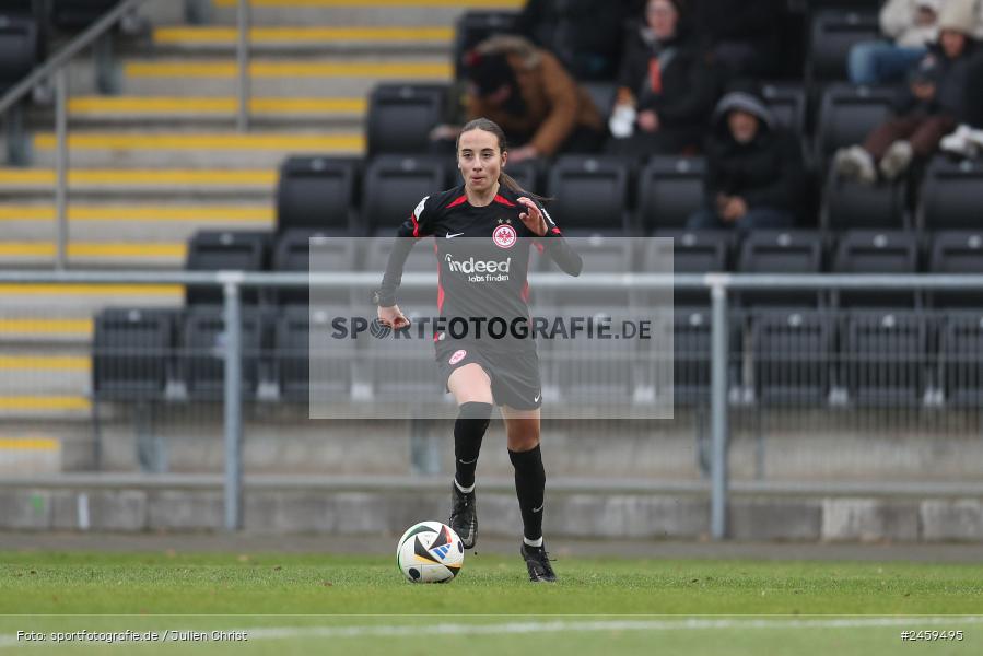 sport, action, Stadion am Brentanobad, SGE, Fussball, Frankfurt, Eintracht Frankfurt II, DFB, Borussia Mönchengladbach, BMG, 2. Frauen-Bundesliga, 15.12.2024 - Bild-ID: 2459495 sport, action, Stadion am Brentanobad, SGE, Fussball, Frankfurt, Eintracht Frankfurt II, DFB, Borussia Mönchengladbach, BMG, 2. Frauen-Bundesliga, 15.12.2024 - Bild-ID: 2459495