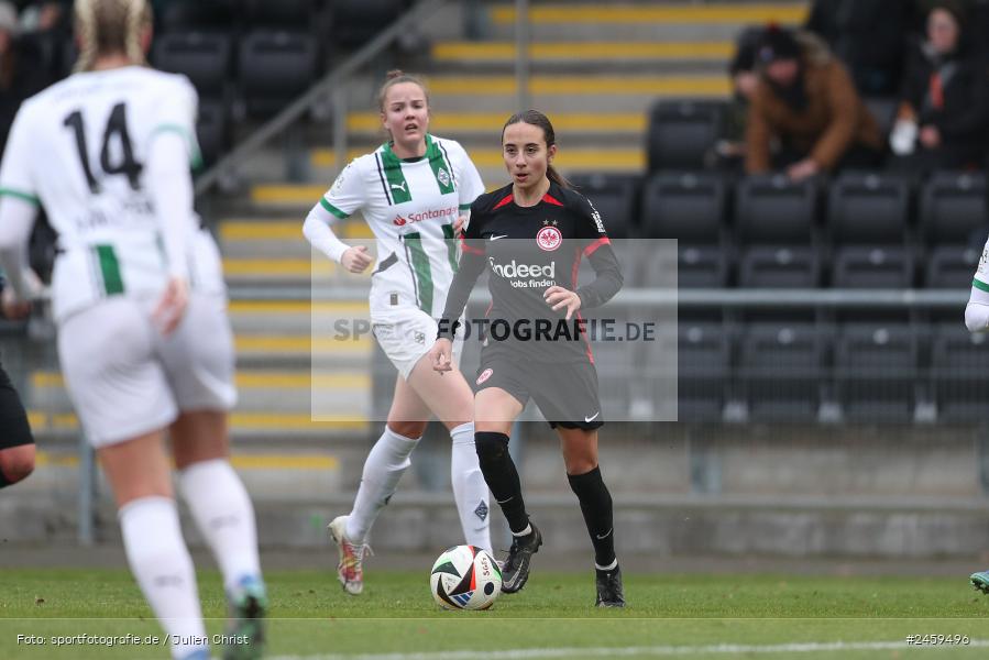 sport, action, Stadion am Brentanobad, SGE, Fussball, Frankfurt, Eintracht Frankfurt II, DFB, Borussia Mönchengladbach, BMG, 2. Frauen-Bundesliga, 15.12.2024 - Bild-ID: 2459496 sport, action, Stadion am Brentanobad, SGE, Fussball, Frankfurt, Eintracht Frankfurt II, DFB, Borussia Mönchengladbach, BMG, 2. Frauen-Bundesliga, 15.12.2024 - Bild-ID: 2459496