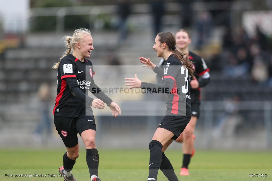 sport, action, Stadion am Brentanobad, SGE, Fussball, Frankfurt, Eintracht Frankfurt II, DFB, Borussia Mönchengladbach, BMG, 2. Frauen-Bundesliga, 15.12.2024 - Bild-ID: 2459505