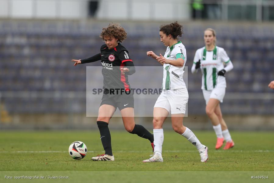 sport, action, Stadion am Brentanobad, SGE, Fussball, Frankfurt, Eintracht Frankfurt II, DFB, Borussia Mönchengladbach, BMG, 2. Frauen-Bundesliga, 15.12.2024 - Bild-ID: 2459524 sport, action, Stadion am Brentanobad, SGE, Fussball, Frankfurt, Eintracht Frankfurt II, DFB, Borussia Mönchengladbach, BMG, 2. Frauen-Bundesliga, 15.12.2024 - Bild-ID: 2459524
