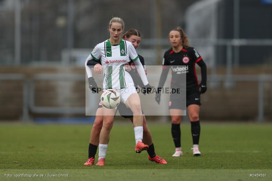 sport, action, Stadion am Brentanobad, SGE, Fussball, Frankfurt, Eintracht Frankfurt II, DFB, Borussia Mönchengladbach, BMG, 2. Frauen-Bundesliga, 15.12.2024 - Bild-ID: 2459531 sport, action, Stadion am Brentanobad, SGE, Fussball, Frankfurt, Eintracht Frankfurt II, DFB, Borussia Mönchengladbach, BMG, 2. Frauen-Bundesliga, 15.12.2024 - Bild-ID: 2459531
