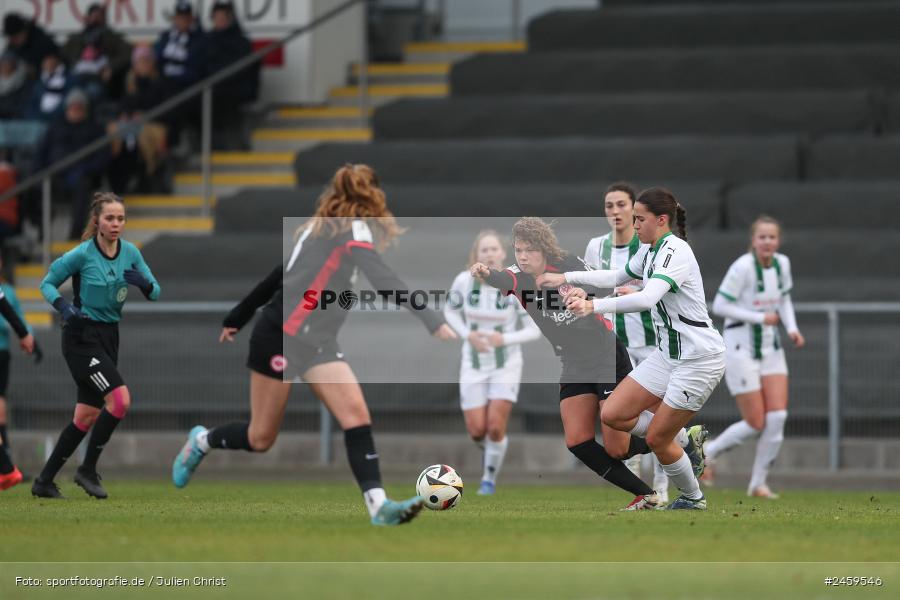 sport, action, Stadion am Brentanobad, SGE, Fussball, Frankfurt, Eintracht Frankfurt II, DFB, Borussia Mönchengladbach, BMG, 2. Frauen-Bundesliga, 15.12.2024 - Bild-ID: 2459546 sport, action, Stadion am Brentanobad, SGE, Fussball, Frankfurt, Eintracht Frankfurt II, DFB, Borussia Mönchengladbach, BMG, 2. Frauen-Bundesliga, 15.12.2024 - Bild-ID: 2459546