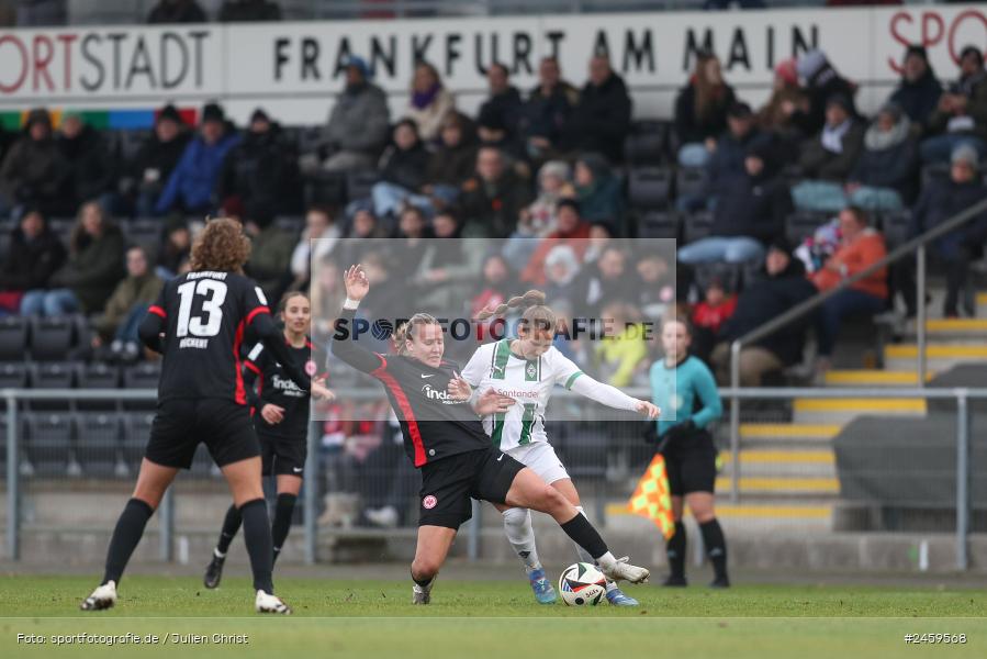 sport, action, Stadion am Brentanobad, SGE, Fussball, Frankfurt, Eintracht Frankfurt II, DFB, Borussia Mönchengladbach, BMG, 2. Frauen-Bundesliga, 15.12.2024 - Bild-ID: 2459568 sport, action, Stadion am Brentanobad, SGE, Fussball, Frankfurt, Eintracht Frankfurt II, DFB, Borussia Mönchengladbach, BMG, 2. Frauen-Bundesliga, 15.12.2024 - Bild-ID: 2459568