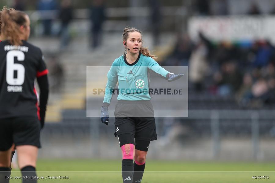 sport, action, Stadion am Brentanobad, SGE, Fussball, Frankfurt, Eintracht Frankfurt II, DFB, Borussia Mönchengladbach, BMG, 2. Frauen-Bundesliga, 15.12.2024 - Bild-ID: 2459576