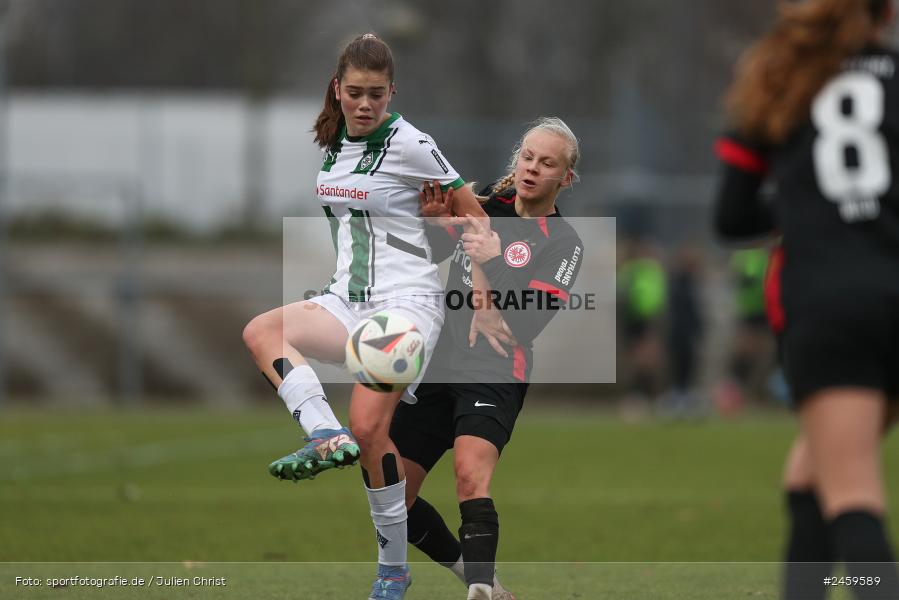 sport, action, Stadion am Brentanobad, SGE, Fussball, Frankfurt, Eintracht Frankfurt II, DFB, Borussia Mönchengladbach, BMG, 2. Frauen-Bundesliga, 15.12.2024 - Bild-ID: 2459589 sport, action, Stadion am Brentanobad, SGE, Fussball, Frankfurt, Eintracht Frankfurt II, DFB, Borussia Mönchengladbach, BMG, 2. Frauen-Bundesliga, 15.12.2024 - Bild-ID: 2459589