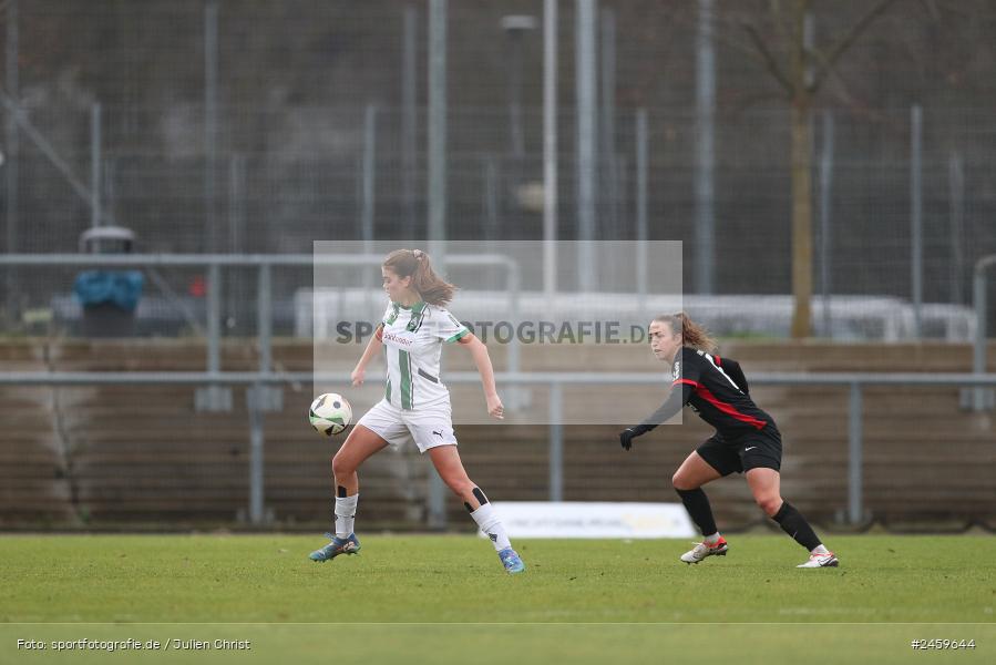 sport, action, Stadion am Brentanobad, SGE, Fussball, Frankfurt, Eintracht Frankfurt II, DFB, Borussia Mönchengladbach, BMG, 2. Frauen-Bundesliga, 15.12.2024 - Bild-ID: 2459644 sport, action, Stadion am Brentanobad, SGE, Fussball, Frankfurt, Eintracht Frankfurt II, DFB, Borussia Mönchengladbach, BMG, 2. Frauen-Bundesliga, 15.12.2024 - Bild-ID: 2459644