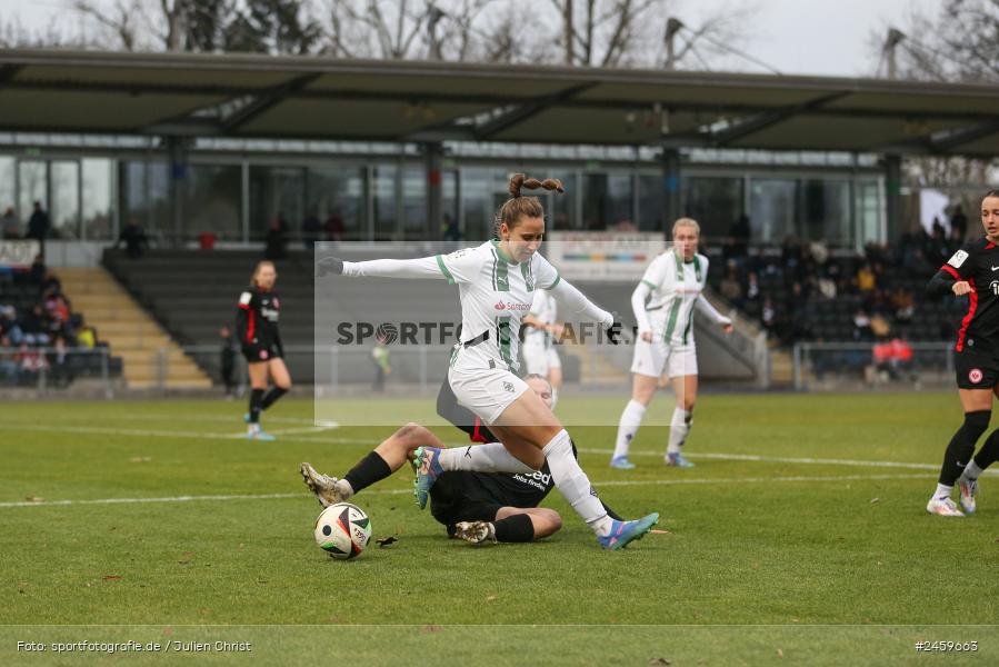 sport, action, Stadion am Brentanobad, SGE, Fussball, Frankfurt, Eintracht Frankfurt II, DFB, Borussia Mönchengladbach, BMG, 2. Frauen-Bundesliga, 15.12.2024 - Bild-ID: 2459663 sport, action, Stadion am Brentanobad, SGE, Fussball, Frankfurt, Eintracht Frankfurt II, DFB, Borussia Mönchengladbach, BMG, 2. Frauen-Bundesliga, 15.12.2024 - Bild-ID: 2459663