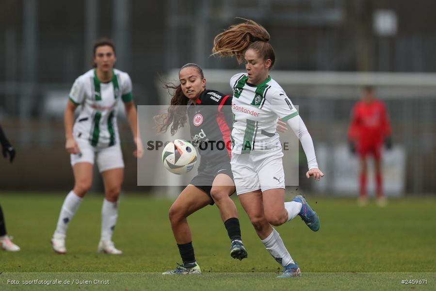 sport, action, Stadion am Brentanobad, SGE, Fussball, Frankfurt, Eintracht Frankfurt II, DFB, Borussia Mönchengladbach, BMG, 2. Frauen-Bundesliga, 15.12.2024 - Bild-ID: 2459671 sport, action, Stadion am Brentanobad, SGE, Fussball, Frankfurt, Eintracht Frankfurt II, DFB, Borussia Mönchengladbach, BMG, 2. Frauen-Bundesliga, 15.12.2024 - Bild-ID: 2459671