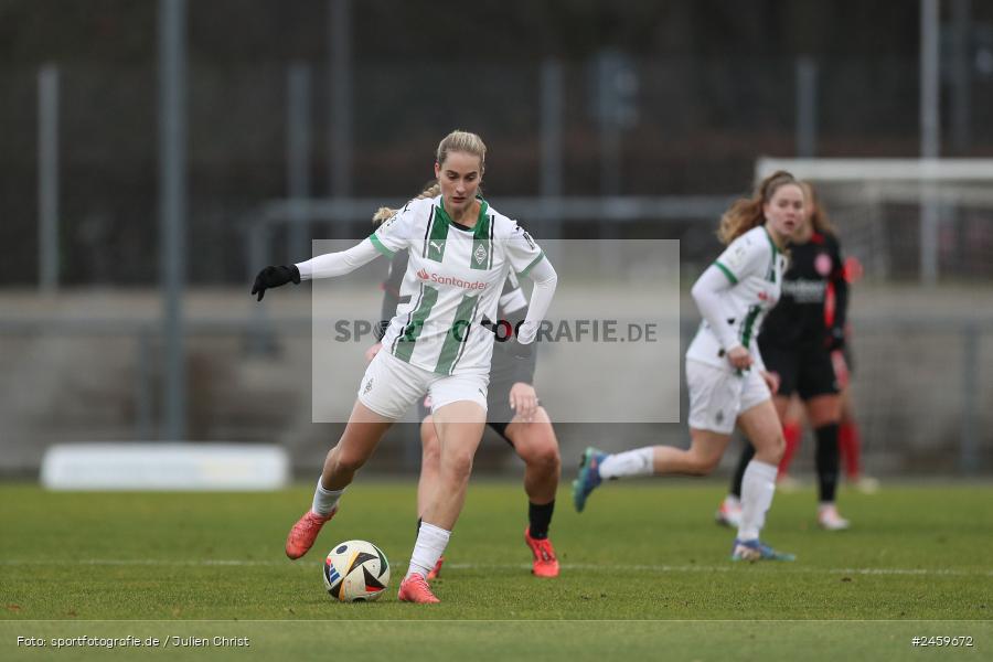 sport, action, Stadion am Brentanobad, SGE, Fussball, Frankfurt, Eintracht Frankfurt II, DFB, Borussia Mönchengladbach, BMG, 2. Frauen-Bundesliga, 15.12.2024 - Bild-ID: 2459672 sport, action, Stadion am Brentanobad, SGE, Fussball, Frankfurt, Eintracht Frankfurt II, DFB, Borussia Mönchengladbach, BMG, 2. Frauen-Bundesliga, 15.12.2024 - Bild-ID: 2459672