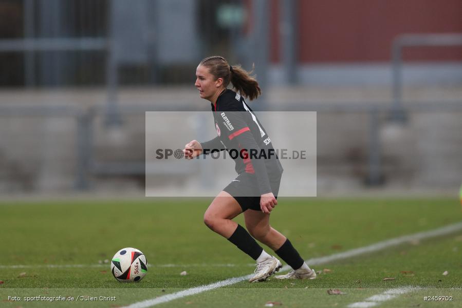 sport, action, Stadion am Brentanobad, SGE, Fussball, Frankfurt, Eintracht Frankfurt II, DFB, Borussia Mönchengladbach, BMG, 2. Frauen-Bundesliga, 15.12.2024 - Bild-ID: 2459702