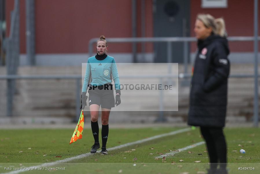 sport, action, Stadion am Brentanobad, SGE, Fussball, Frankfurt, Eintracht Frankfurt II, DFB, Borussia Mönchengladbach, BMG, 2. Frauen-Bundesliga, 15.12.2024 - Bild-ID: 2459704