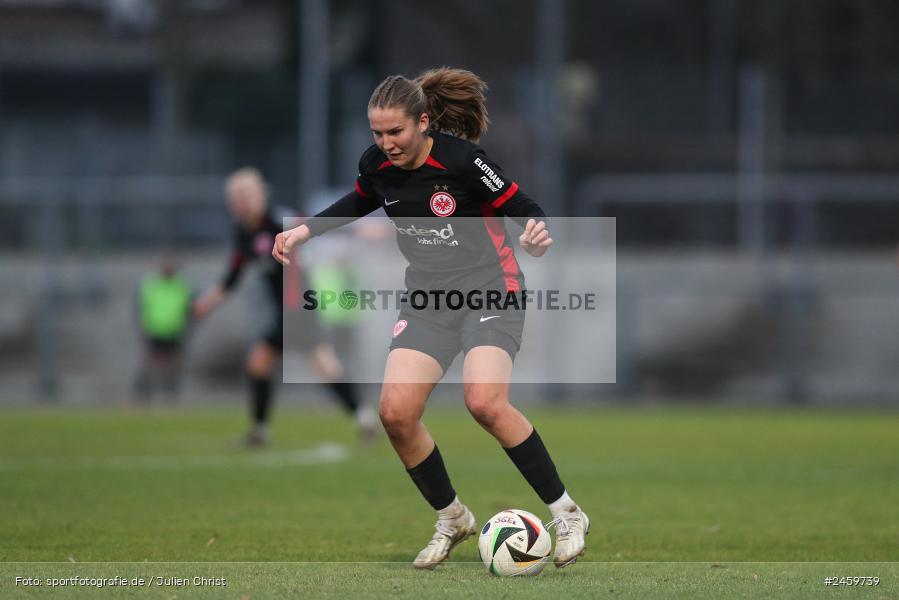 sport, action, Stadion am Brentanobad, SGE, Fussball, Frankfurt, Eintracht Frankfurt II, DFB, Borussia Mönchengladbach, BMG, 2. Frauen-Bundesliga, 15.12.2024 - Bild-ID: 2459739