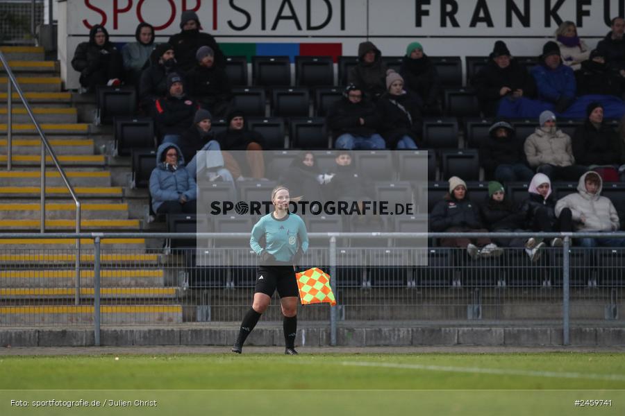 sport, action, Stadion am Brentanobad, SGE, Fussball, Frankfurt, Eintracht Frankfurt II, DFB, Borussia Mönchengladbach, BMG, 2. Frauen-Bundesliga, 15.12.2024 - Bild-ID: 2459741