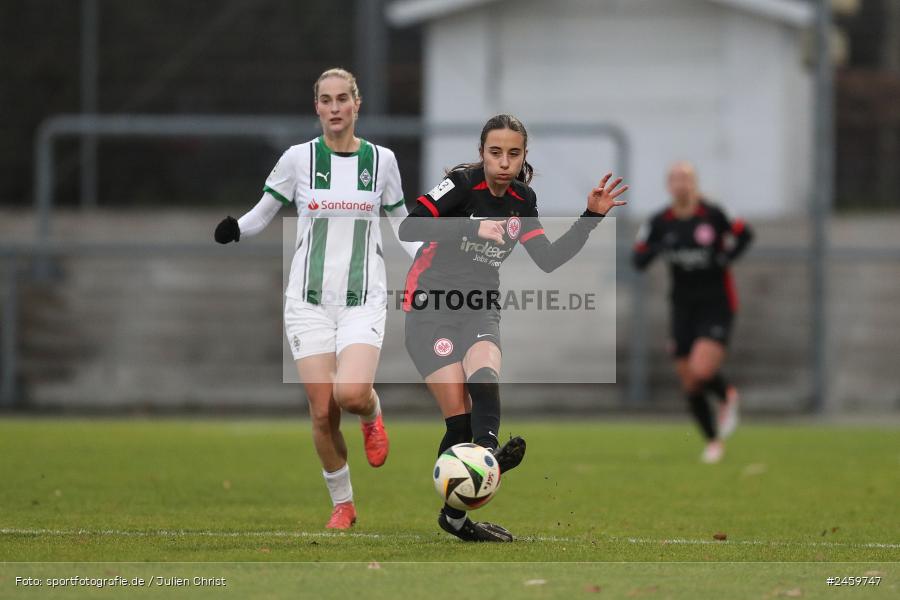 sport, action, Stadion am Brentanobad, SGE, Fussball, Frankfurt, Eintracht Frankfurt II, DFB, Borussia Mönchengladbach, BMG, 2. Frauen-Bundesliga, 15.12.2024 - Bild-ID: 2459747 sport, action, Stadion am Brentanobad, SGE, Fussball, Frankfurt, Eintracht Frankfurt II, DFB, Borussia Mönchengladbach, BMG, 2. Frauen-Bundesliga, 15.12.2024 - Bild-ID: 2459747