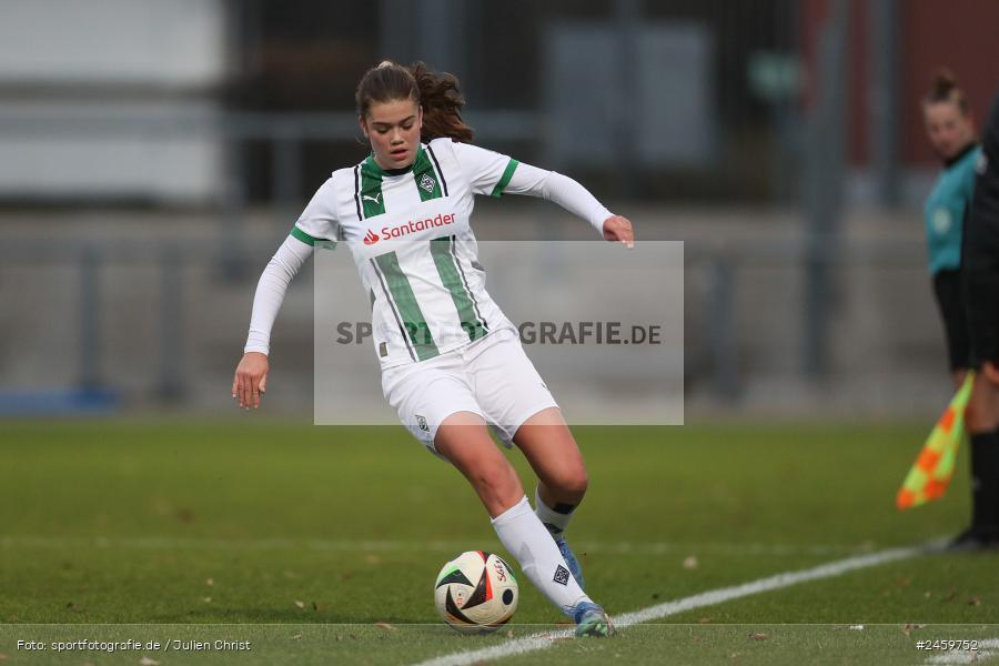 sport, action, Stadion am Brentanobad, SGE, Fussball, Frankfurt, Eintracht Frankfurt II, DFB, Borussia Mönchengladbach, BMG, 2. Frauen-Bundesliga, 15.12.2024 - Bild-ID: 2459752