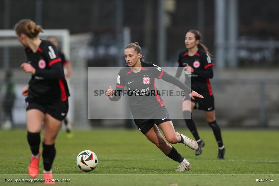 sport, action, Stadion am Brentanobad, SGE, Fussball, Frankfurt, Eintracht Frankfurt II, DFB, Borussia Mönchengladbach, BMG, 2. Frauen-Bundesliga, 15.12.2024 - Bild-ID: 2459754