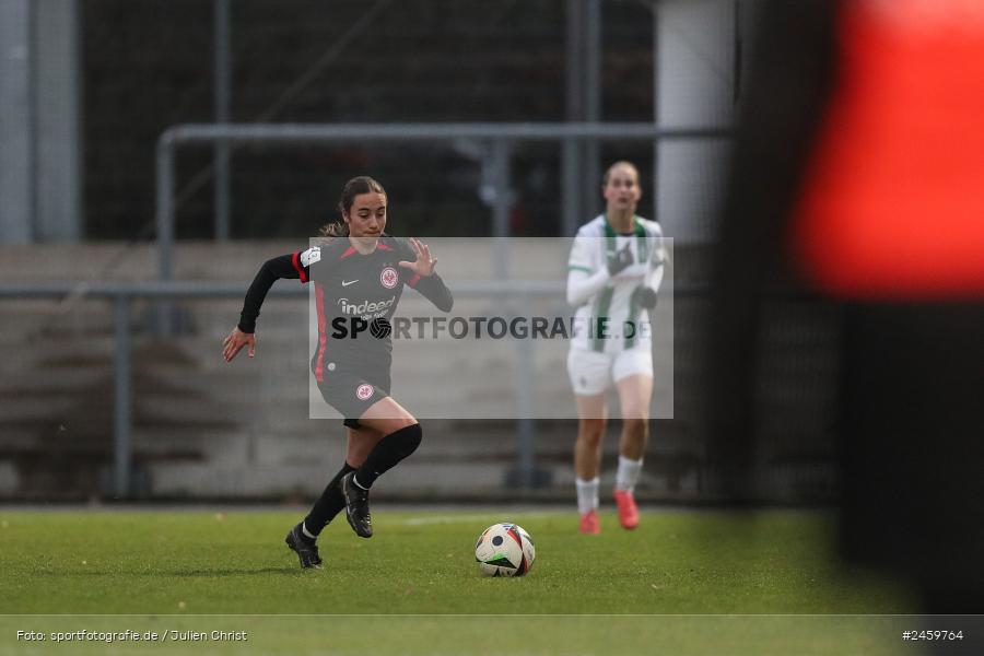 sport, action, Stadion am Brentanobad, SGE, Fussball, Frankfurt, Eintracht Frankfurt II, DFB, Borussia Mönchengladbach, BMG, 2. Frauen-Bundesliga, 15.12.2024 - Bild-ID: 2459764 sport, action, Stadion am Brentanobad, SGE, Fussball, Frankfurt, Eintracht Frankfurt II, DFB, Borussia Mönchengladbach, BMG, 2. Frauen-Bundesliga, 15.12.2024 - Bild-ID: 2459764