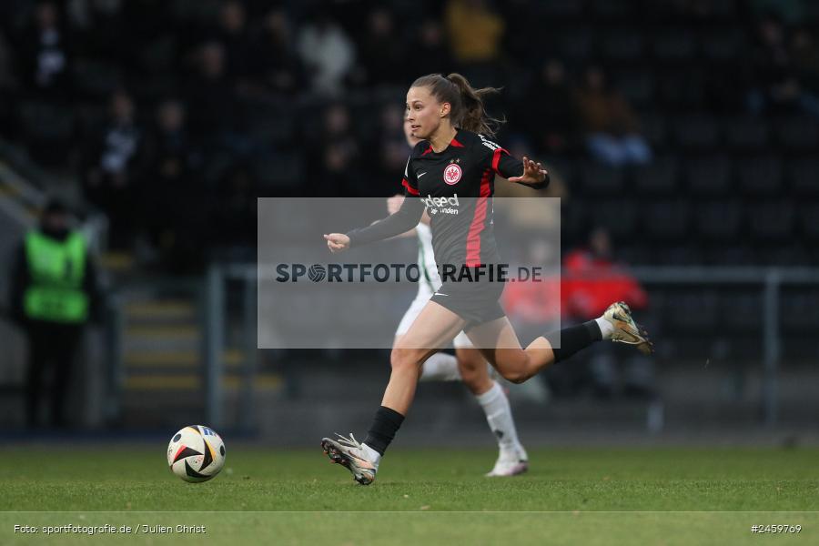 sport, action, Stadion am Brentanobad, SGE, Fussball, Frankfurt, Eintracht Frankfurt II, DFB, Borussia Mönchengladbach, BMG, 2. Frauen-Bundesliga, 15.12.2024 - Bild-ID: 2459769 sport, action, Stadion am Brentanobad, SGE, Fussball, Frankfurt, Eintracht Frankfurt II, DFB, Borussia Mönchengladbach, BMG, 2. Frauen-Bundesliga, 15.12.2024 - Bild-ID: 2459769