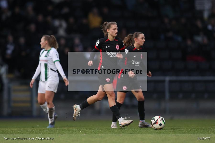 sport, action, Stadion am Brentanobad, SGE, Fussball, Frankfurt, Eintracht Frankfurt II, DFB, Borussia Mönchengladbach, BMG, 2. Frauen-Bundesliga, 15.12.2024 - Bild-ID: 2459775 sport, action, Stadion am Brentanobad, SGE, Fussball, Frankfurt, Eintracht Frankfurt II, DFB, Borussia Mönchengladbach, BMG, 2. Frauen-Bundesliga, 15.12.2024 - Bild-ID: 2459775