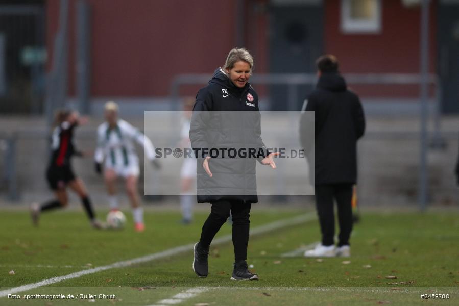 sport, action, Stadion am Brentanobad, SGE, Fussball, Frankfurt, Eintracht Frankfurt II, DFB, Borussia Mönchengladbach, BMG, 2. Frauen-Bundesliga, 15.12.2024 - Bild-ID: 2459780 sport, action, Stadion am Brentanobad, SGE, Fussball, Frankfurt, Eintracht Frankfurt II, DFB, Borussia Mönchengladbach, BMG, 2. Frauen-Bundesliga, 15.12.2024 - Bild-ID: 2459780