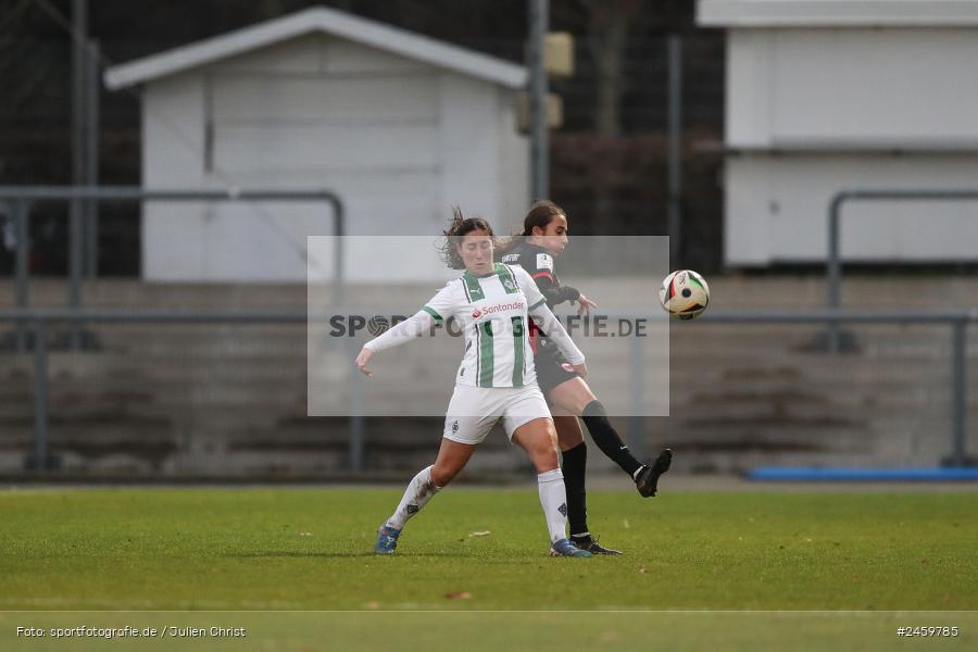 sport, action, Stadion am Brentanobad, SGE, Fussball, Frankfurt, Eintracht Frankfurt II, DFB, Borussia Mönchengladbach, BMG, 2. Frauen-Bundesliga, 15.12.2024 - Bild-ID: 2459785 sport, action, Stadion am Brentanobad, SGE, Fussball, Frankfurt, Eintracht Frankfurt II, DFB, Borussia Mönchengladbach, BMG, 2. Frauen-Bundesliga, 15.12.2024 - Bild-ID: 2459785