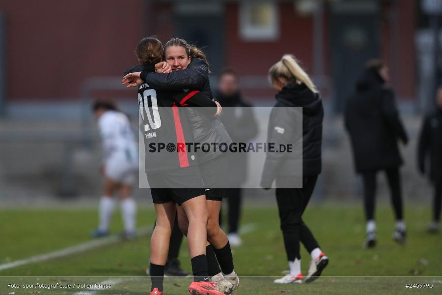 sport, action, Stadion am Brentanobad, SGE, Fussball, Frankfurt, Eintracht Frankfurt II, DFB, Borussia Mönchengladbach, BMG, 2. Frauen-Bundesliga, 15.12.2024 - Bild-ID: 2459790 sport, action, Stadion am Brentanobad, SGE, Fussball, Frankfurt, Eintracht Frankfurt II, DFB, Borussia Mönchengladbach, BMG, 2. Frauen-Bundesliga, 15.12.2024 - Bild-ID: 2459790